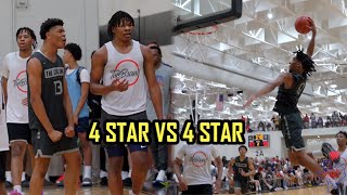 4 STAR DAKARI SPEAR VS 4 STAR SHELTON HENDERSON The Colony vs Houston Bellaire [upl. by Hermia]