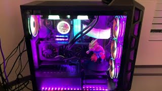 Cooler Master MasterCase H500 ARGB Airflow ATX MidTower Review Test [upl. by Franciska475]