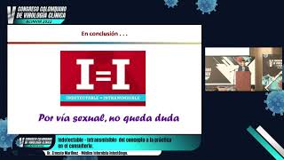 Indetectable  Intransmisible del concepto a la práctica en el consultorio  Dr Ernesto Martínez [upl. by Lyris]