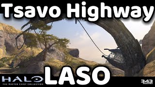 Halo MCC  Halo 3 LASO Part 3 Tsavo Highway  A Preference for Pain  Guide [upl. by Ettelrahc]