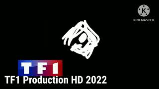 Tf1 Production Logo history [upl. by Drofniw71]