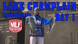 MLF Tackle Warehouse Invitational on Lake Champlain  Day 1  June 2024 [upl. by Rind]