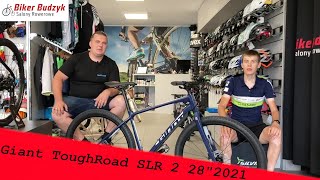 Giant ToughRoad SLR 2 28quot 2021  Prezentacja  Rowery w BikerBudzyk [upl. by Ruthven513]