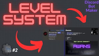 Level System  Discord Bot Maker [upl. by Franklin]