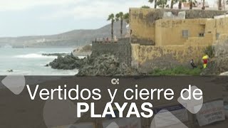 Vertidos y cierre de playas [upl. by Akihdar]