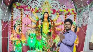 bhar de jholi o maiya mori mata rani ka sunder pandal [upl. by Aderb879]