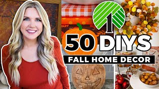 50 Fall Dollar Tree DIYstransform your space for less [upl. by Getraer]