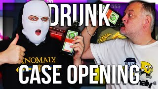 CSGO DRUNK CASE UNBOXING WITH PAPA [upl. by Ramuk]