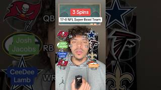 3 Spins for 170 NFL Super Bowl Team 👀🔥 nfl shorts [upl. by Ialokin348]