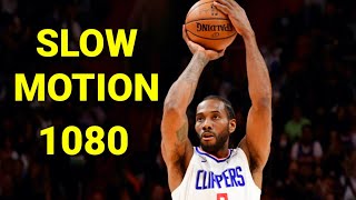 Kawhi Leonard Shooting Form Slow Motion 1080HD [upl. by Akenahc]