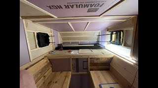 DIY Cabover Camper Toyota Tacoma Phase 2 [upl. by Aneis]