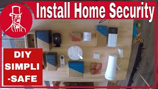 how to install and set up simplisafe home security system [upl. by Corena778]