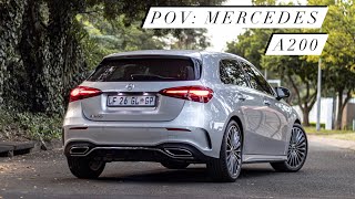 Urban Explorer MercedesBenz A200 POV Drive [upl. by Devon]