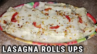 Easy Lasagna Rolls Ups with Leftover Chicken  Cheesy Lasagna Rolls Recipe  Lifestyle by Zohan [upl. by Eibob]