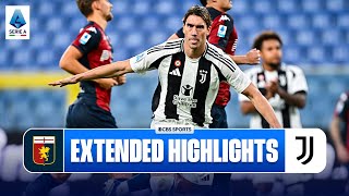 Genoa vs Juventus Extended Highlights  Serie A  CBS Sports Golazo [upl. by Iluj]