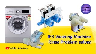 IFB Washing Machine Rinse Problem solved [upl. by Nettie]