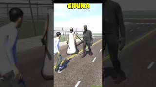 Franklin fight with granny in Indian Bike Driving 3D New Update 🤯🔥 indianbikesdriving3d shorts [upl. by Leahcimrej]