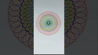 quotMastering Spirograph Art Stunning Patterns Made Easyquotspirograph art shorts2024 satisfying [upl. by Ycniuqal]