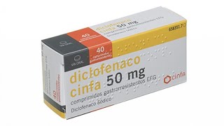 Diclofenaco para que sirve cuando y cómo tomar diclofenaco Voltaren [upl. by Ellessig]