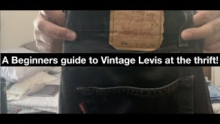 Beginners guide to Vintage Levis 501 505 517 wheresgaldo garmentdye [upl. by Certie725]