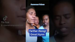 Farther Along Great Hymn These Ladies Are amazingMay God Continue To Bless Them hymns shortvideo [upl. by Letnuahc]