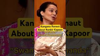 Kangana Ranaut speaking about Ranbir Kapoor in ITVAapKiAdalat IndiaTV  Kangana Ranaut Ranbir [upl. by Ahsitnauq791]