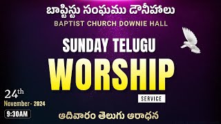 Baptist Church Downie Hall  Sunday Service  24112024 [upl. by Mather141]