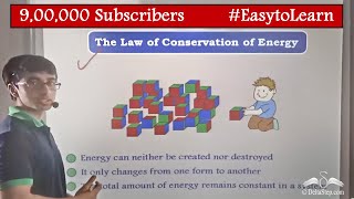 Law of Conservation of Energy  With Derivation  Class 7  CBSE  NCERT  ICSE [upl. by Farver]