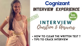 Cognizant latest interview Experience 2023  CTS interview  TR amp HR Interview questions  Genc [upl. by Nor]