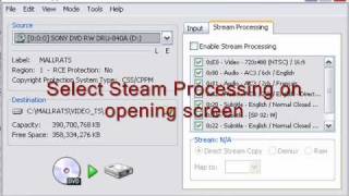 DVD Ripping Tutorial [upl. by Amoakuh]