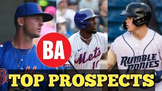 These 3 Mets prospects were named to the Baseball America top 100 prospects [upl. by Valora]