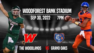 The Woodlands HS at Grand Oaks HS [upl. by Negaet]