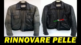 RINNOVARE PELLE GIUBBOTTI [upl. by Alsi]