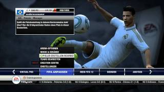 Fifa 12  Das Hauptmenü  Eindrücke  Full HD 1080p [upl. by Esineg]