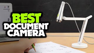 TOP 6 Best Document Camera 2022  For Online Teaching [upl. by Suired]