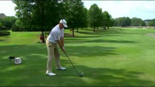 Shot of the Day Robert Garrigus off the 18th tee Sunday at the St Jude Classic 2010 [upl. by Zil492]