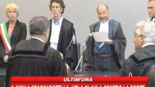 Sentenza del processo Sandri Spaccarotella condannato a 6 anni [upl. by Gemoets]