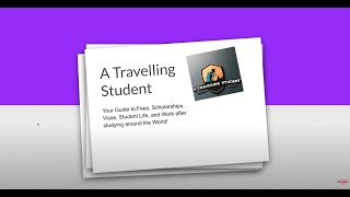 Introduction to Travelling Student Channel  All about scholarship jobs masters PR and more [upl. by Ahseetal]