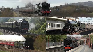 The Very Best of UK Steam Trains on the Mainline in 2022 [upl. by Melesa383]