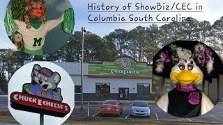 The History of ShowBiz PizzaChuckECheese in Columbia South Carolina [upl. by Ttebroc278]