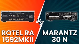 Rotel RA1592MKII vs Marantz SACD 30n  A SideBySide Comparison Learn The Differences [upl. by Caton]