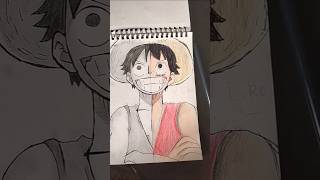 ASMR my best luffy drawing satisfying ✨shading vs coloring on✨🔥✨in my way ✨ trending shorts ✨ [upl. by Neall]