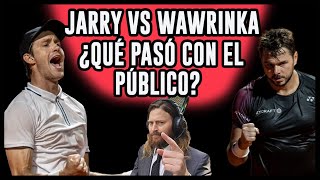 Jarry vs Wawrinka ¿Qué pasó con el público Argentino jarry argentina chile [upl. by Siriso]