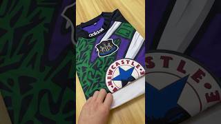 ⚽️19951996 Newcastle United Goalkeeper Retro Football Jersey footballjersey retrojersey [upl. by Cliffes]