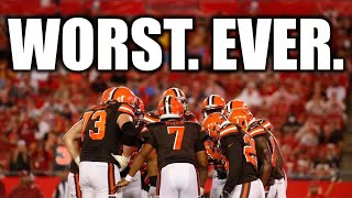 The History of the Worst NFL Teams Ever [upl. by Anatola]