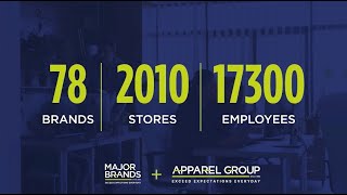 Major Brands Becomes Apparel Group India PvtLtd [upl. by Adroj]