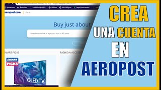 Como CREARSE una CUENTA en AEROPOST [upl. by Eednim]