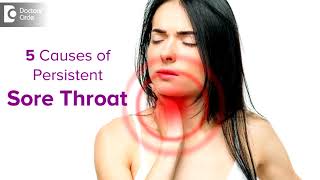 6 Causes of Persistent Sore Throat without Fever or Cough  DrHarihara Murthy  Doctors Circle [upl. by Chrisman]