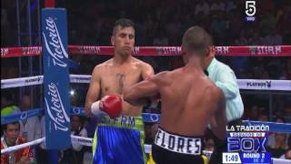 Juan ‘Churritos’ Hernández vs Dixon Flores [upl. by Illil]