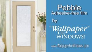 Pebble Frosted Glass Window Film Comparison [upl. by Sidwohl]